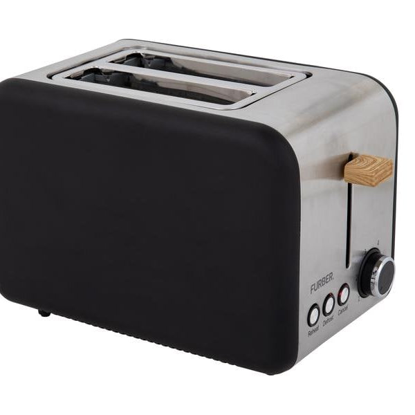 FURBER Toaster Chaplin Schwarz matt
