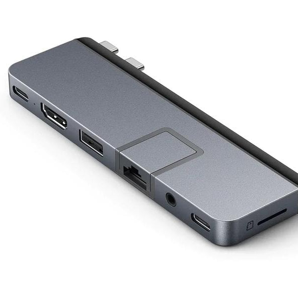 HYPER Dockingstation Hyper DUO PRO 7-in-2 USB-C Hub