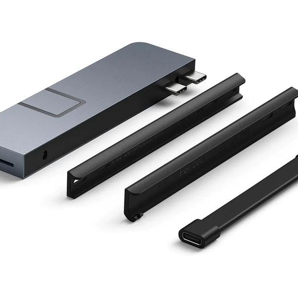 HYPER Dockingstation Hyper DUO PRO 7-in-2 USB-C Hub