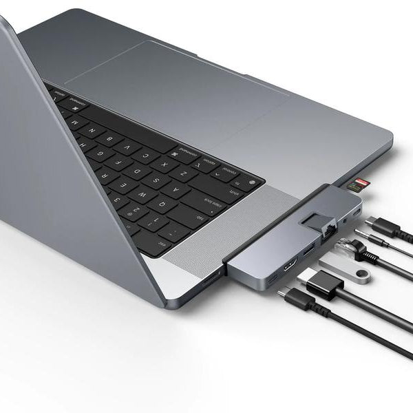 HYPER Dockingstation Hyper DUO PRO 7-in-2 USB-C Hub