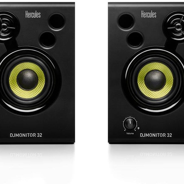 Hercules Studiomonitore DJMonitor 32 – Paar, 2x 15 W