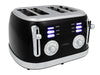 FURBER Toaster Brando Schwarz glanz