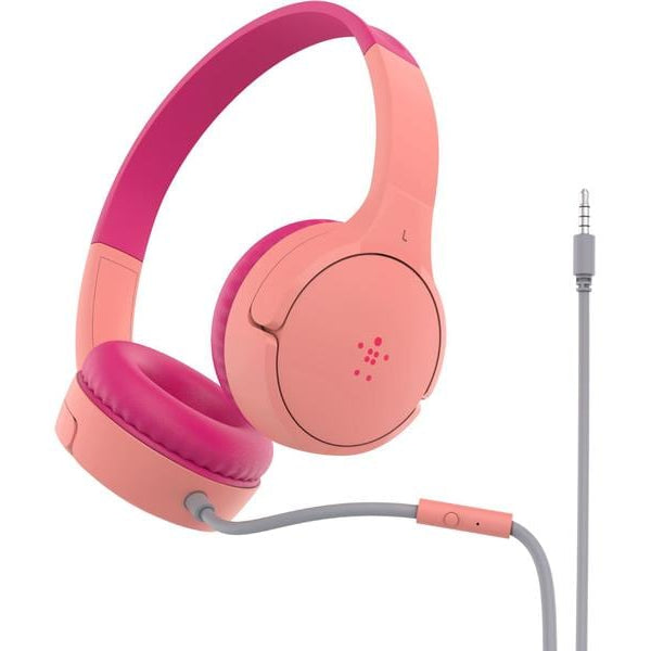 Belkin On-Ear-Kopfhörer SoundForm Mini Pink