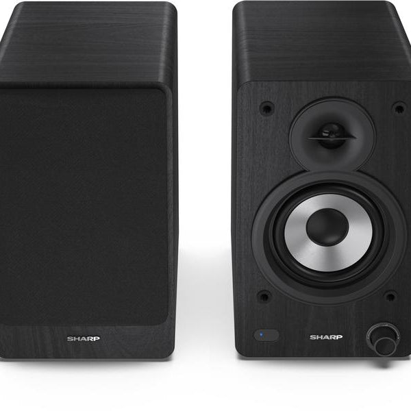Sharp Regallautsprecher Paar CP-SS30 – Schwarz