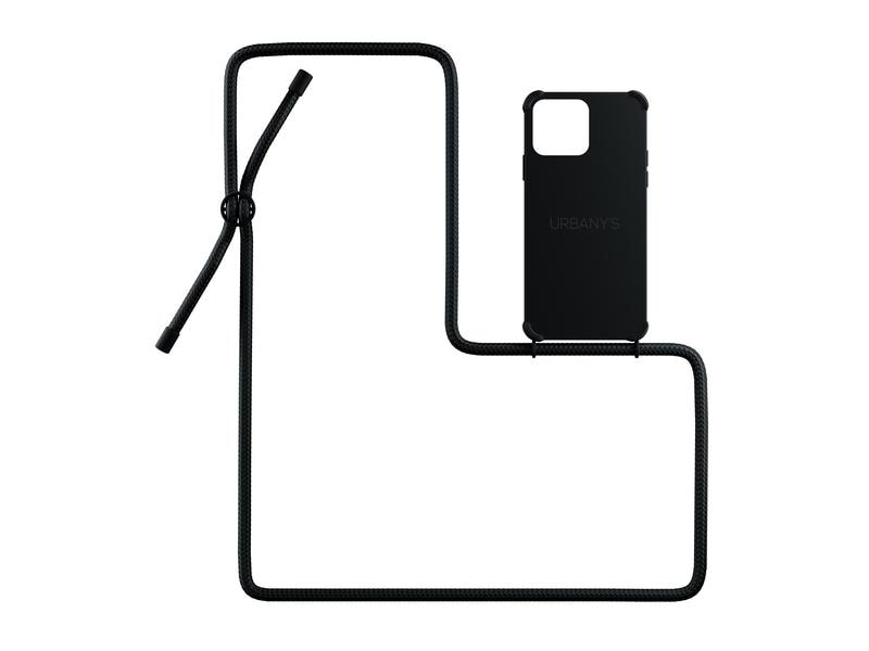 Urbany's Necklace Case iPhone 14 Pro All Black Matt