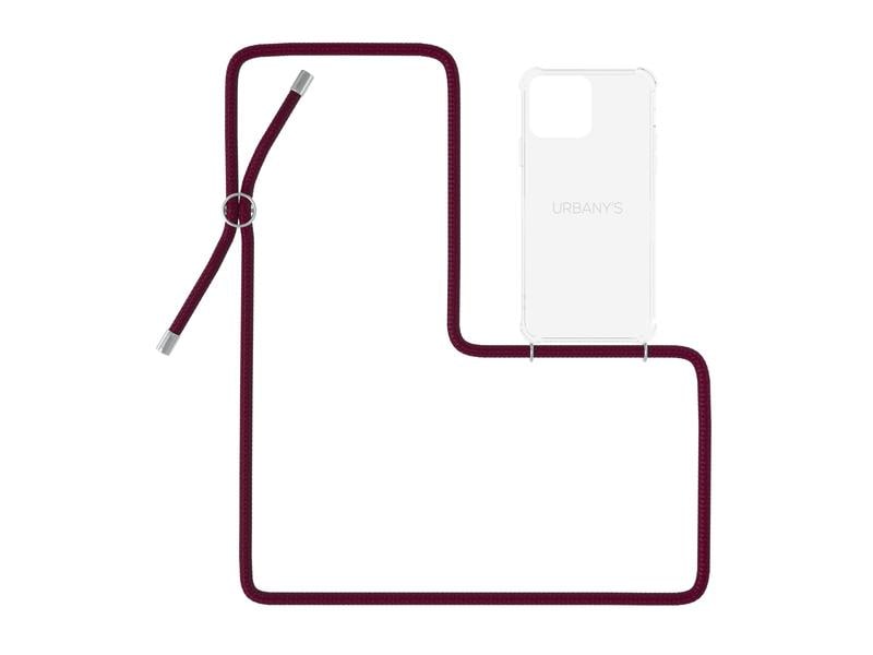 Urbany's Necklace Case iPhone 14 Pro Max Red Wine