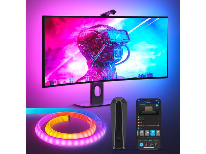 Govee Pro Gaming-Licht DreamView G1, 24"-32", RGBIC, WiFi