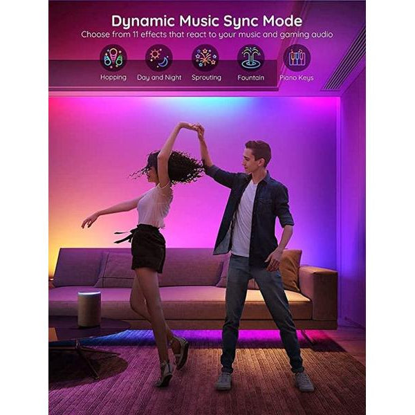 Govee LED Stripe Basic, 5 m, RGBIC, Wi-Fi + Bluetooth