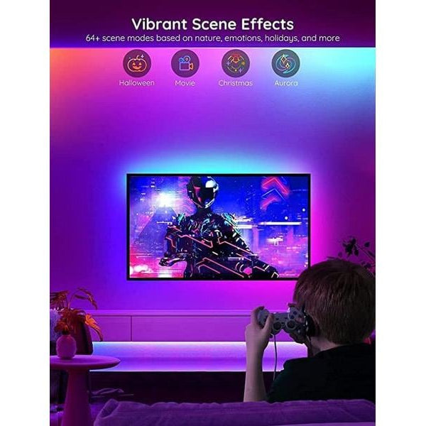 Govee LED Stripe Basic, 5 m, RGBIC, Wi-Fi + Bluetooth