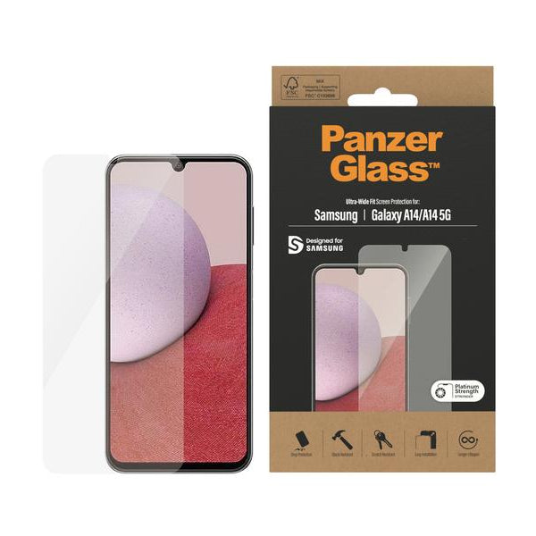 Panzerglass Displayschutz Ultra wide Fit Galaxy A14 / A14 5G