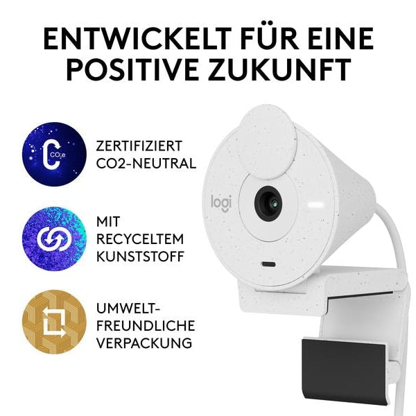 Logitech Webcam Brio 300 White