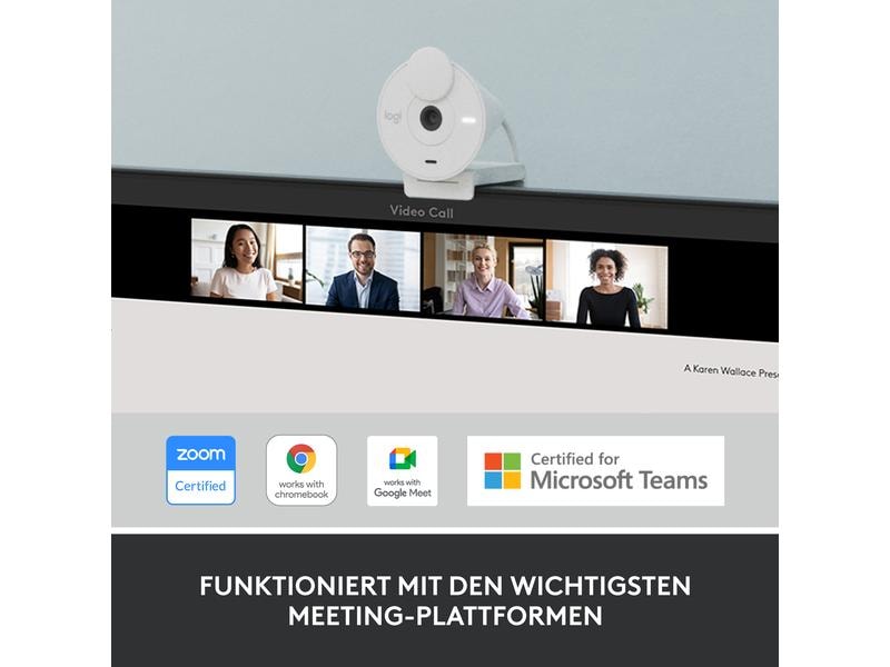 Logitech Webcam Brio 300 White