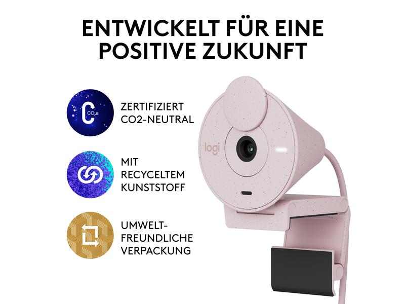 Logitech Webcam Brio 300 Rose