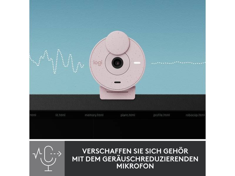 Logitech Webcam Brio 300 Rose