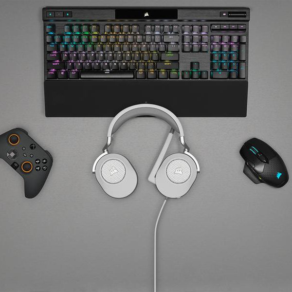 Corsair Headset HS65 Surround Weiss