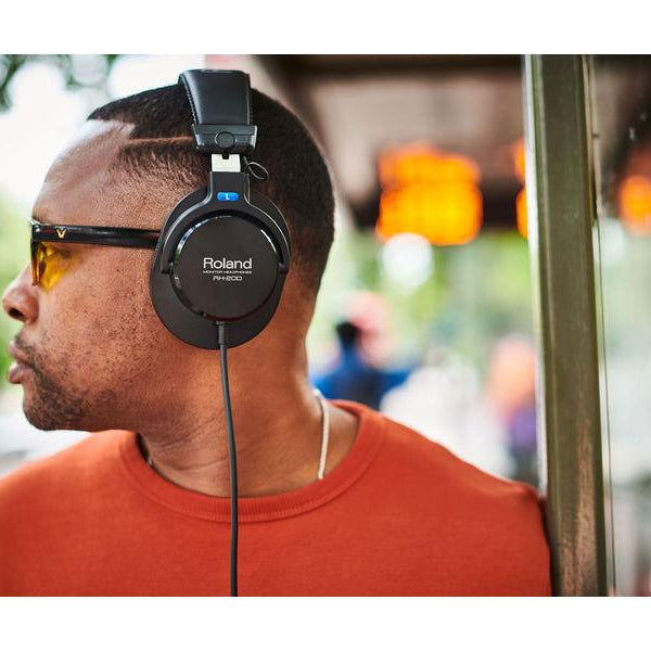 Roland Over-Ear-Kopfhörer RH-200 – Schwarz