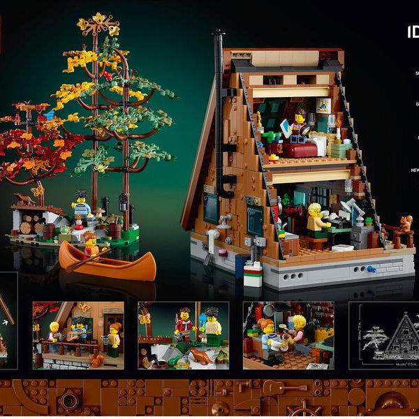 LEGO® Ideas Finnhütte 21338