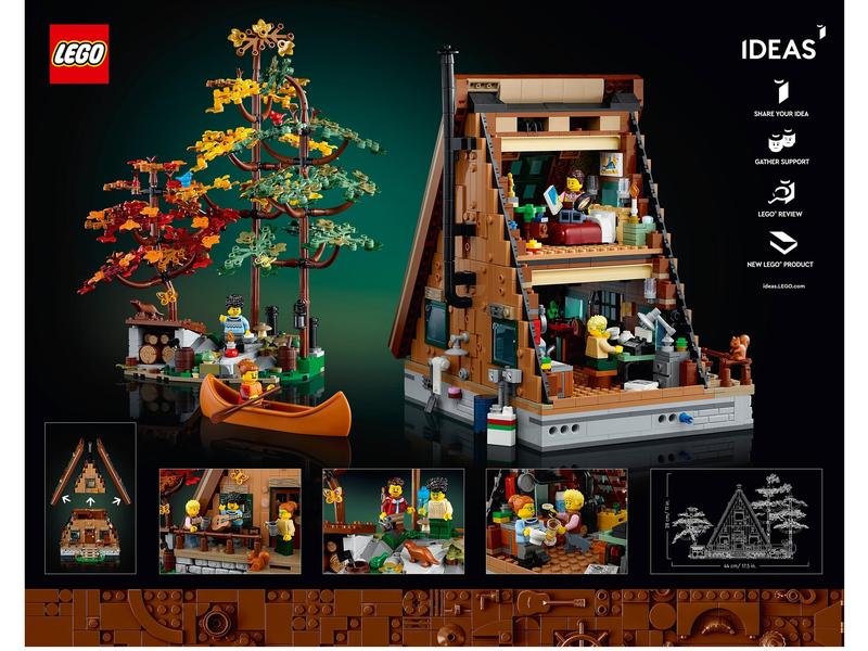 LEGO® Ideas Finnhütte 21338