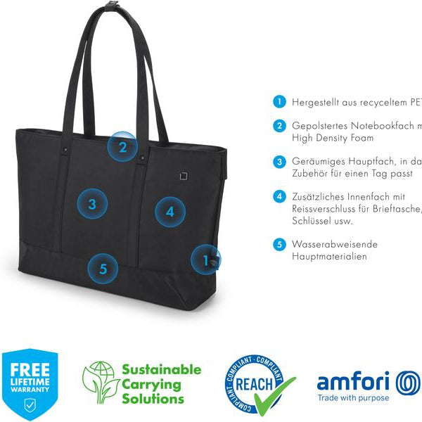 DICOTA Notebooktasche Shopper Eco MOTION 14.1 