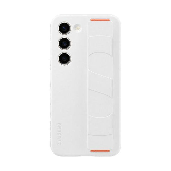 Samsung Back Cover Silicone Grip Galaxy S23 Weiss