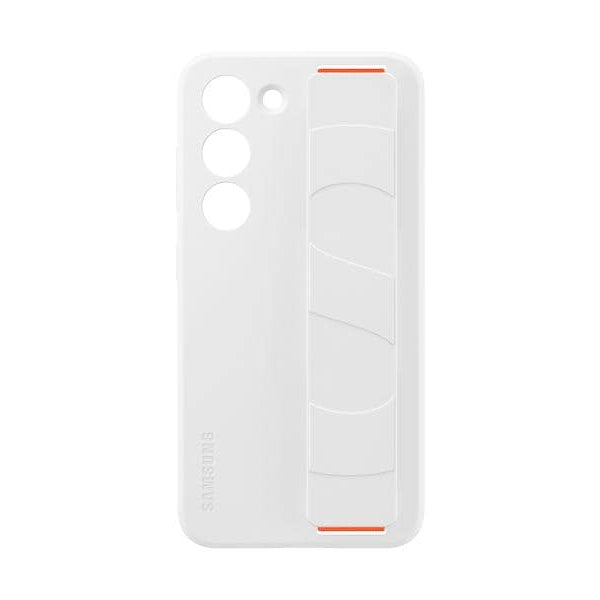 Samsung Back Cover Silicone Grip Galaxy S23 Weiss