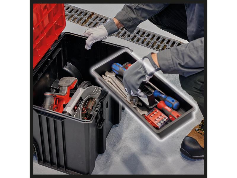Einhell Systemkoffer E-Case L mit Räder