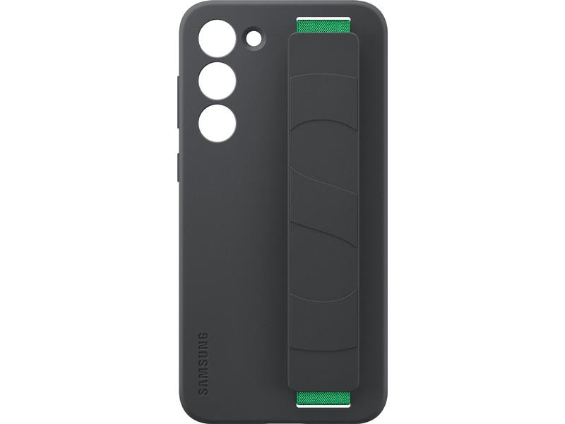Samsung Back Cover Silicone Grip Galaxy S23+ Schwarz