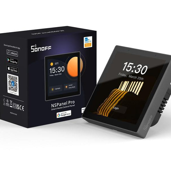 SONOFF Touchpanel NSPanel86PB, ZigBee, 230 V, Grau