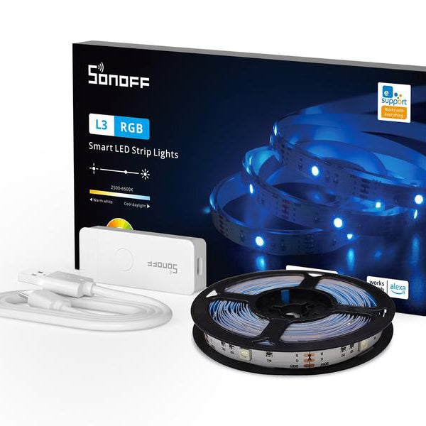 SONOFF LED-Stripe L3-5M, WiFi-RGB, 5 m