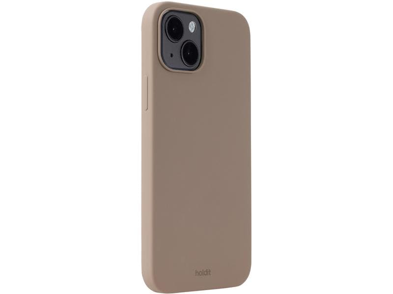 Holdit Back Cover Silicone iPhone 15 Plus Mocha Brown