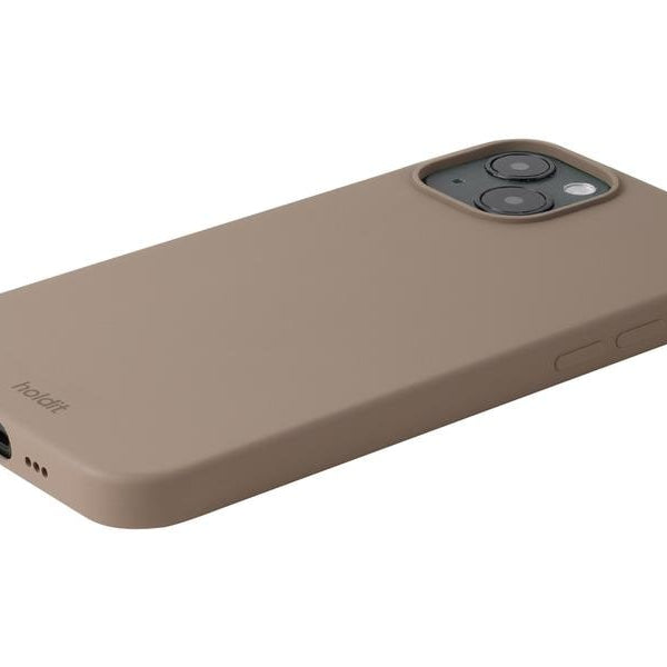 Holdit Back Cover Silicone iPhone 14 Plus Mocha Brown