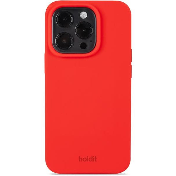 Holdit Back Cover Silicone iPhone 14 Pro Chili Red