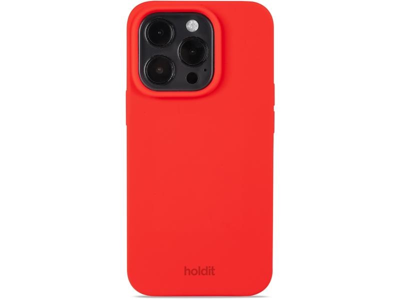 Holdit Back Cover Silicone iPhone 14 Pro Chili Red