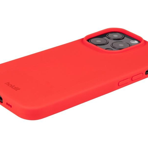 Holdit Back Cover Silicone iPhone 14 Pro Chili Red