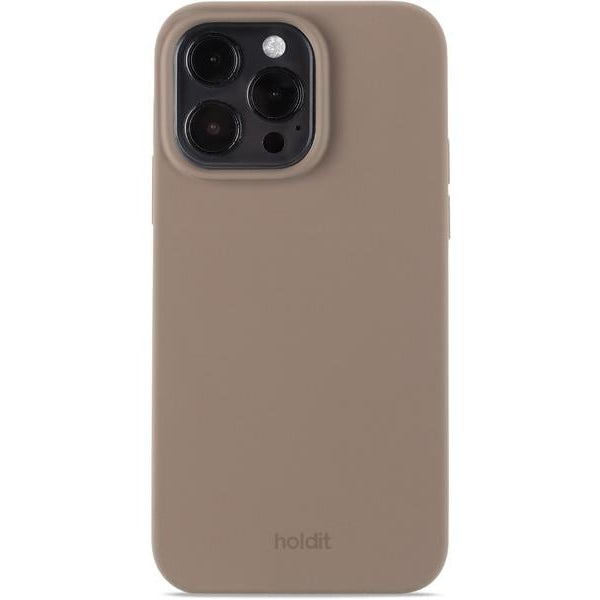 Holdit Back Cover Silicone iPhone 14 Pro Max Mocha Brown