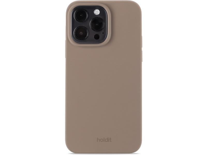 Holdit Back Cover Silicone iPhone 14 Pro Max Mocha Brown