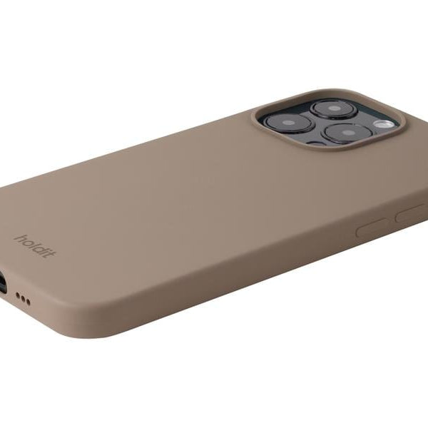 Holdit Back Cover Silicone iPhone 14 Pro Max Mocha Brown