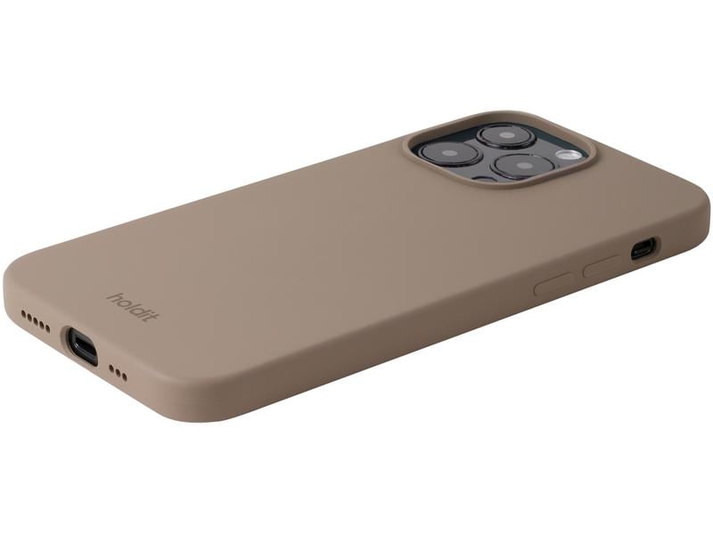 Holdit Back Cover Silicone iPhone 14 Pro Max Mocha Brown