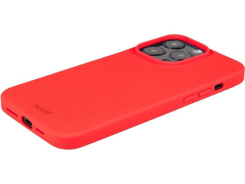 Holdit Back Cover Silicone iPhone 14 Pro Max Chili Red