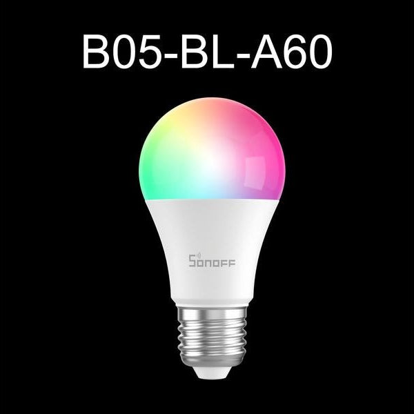 SONOFF Leuchtmittel B05-BL-A60, WiFi-LED, RGBCW, E27