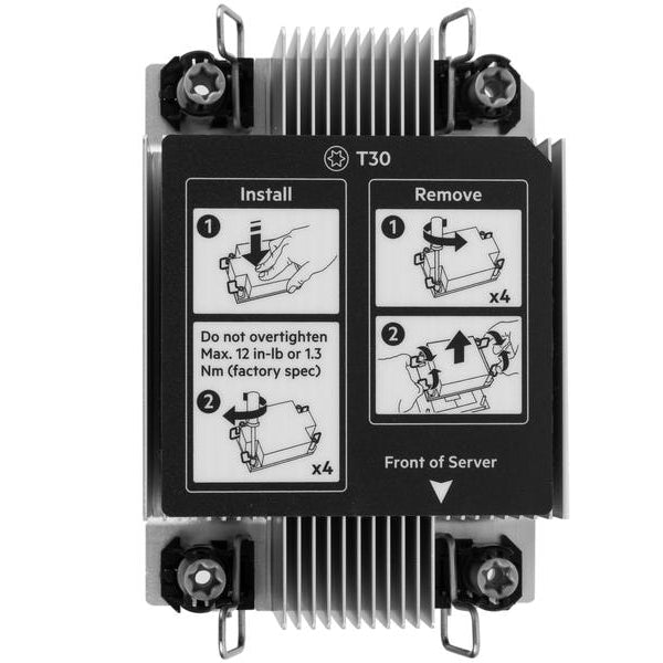 HPE ProLiant DL380 Gen10 Plus Standardkühlkörperkit