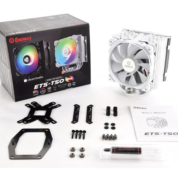 Enermax CPU-Kühler ETS-T50 Axe ARGB Weiss