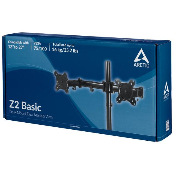 Arctic Cooling Tischhalterung Z2 Basic bis 16 kg – Schwarz