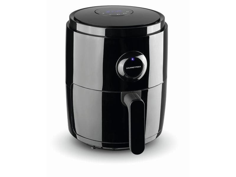 GOURMETmaxx Heissluft-Fritteuse Digital 0.5 kg, Schwarz