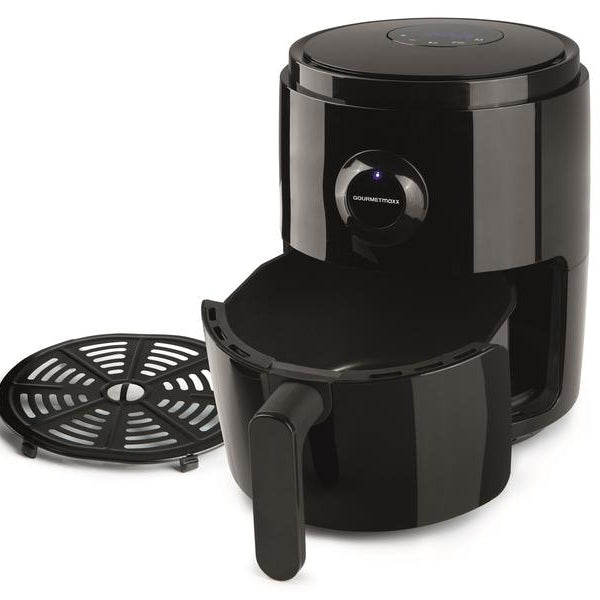 GOURMETmaxx Heissluft-Fritteuse Digital 0.5 kg, Schwarz