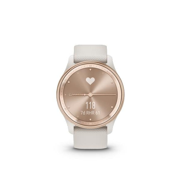 GARMIN Sportuhr Vivomove Trend Weiss/Rosa