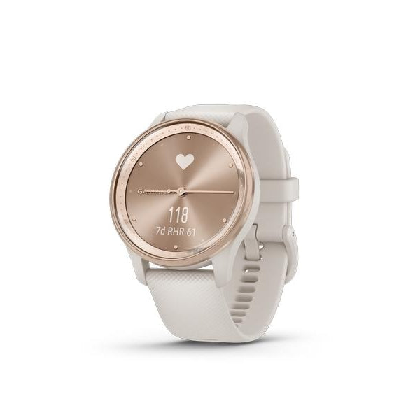 GARMIN Sportuhr Vivomove Trend Weiss/Rosa