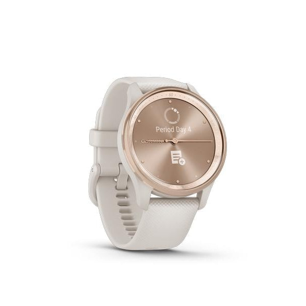 GARMIN Sportuhr Vivomove Trend Weiss/Rosa