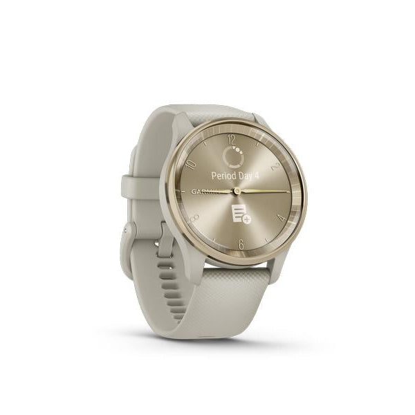 GARMIN Sportuhr Vivomove Trend Weiss/Olivgrün