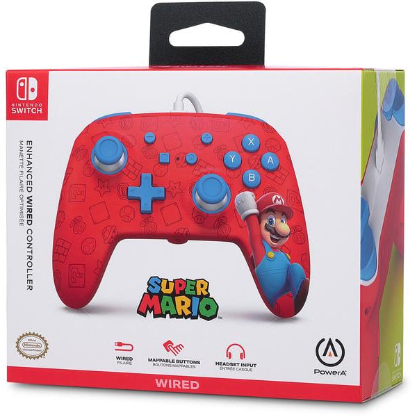 Power A Enhanced Wired Controller Woo-hoo! Mario